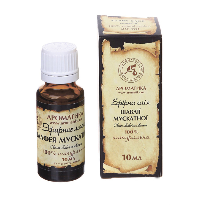 *Олія Ароматика ефірна шавлії мускатної 10 мл