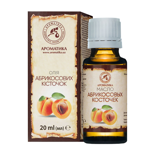 Олія Ароматика косметична абрикосових кісточок 20 мл