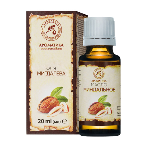 Масло Ароматика косметическое миндальное 20 мл Масло Ароматика косметическое миндальное 20 мл