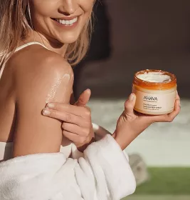 *Ahava Крем-сорбет для тела нежный 350мл