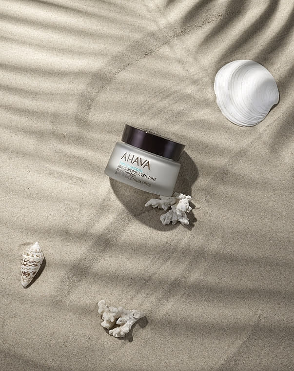 *Крем Ahava для обличчя зволожуючий, що омолоджує, вирівнює тон SPF20 50мл