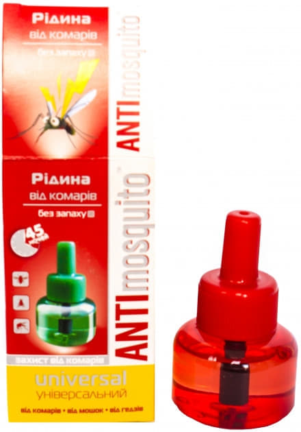 *Жидкость ANTI mosquito 45 ночей (30мл)