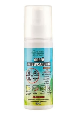 *Аерозоль від комарів, кліщів, мошок Універсальний 120 мл
