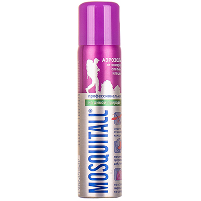 Аерозоль Москітол Професійний Захист На дикій природі від комарів та кліщів 75мл
