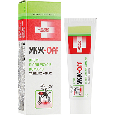 *Крем Біокон Укус - OFF після укусів комах 30мл