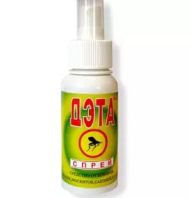*Спрей ДЕТА від комарів 100 мл