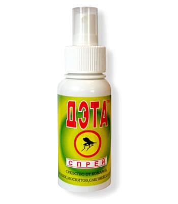 *Спрей ДЕТА від комарів 100 мл