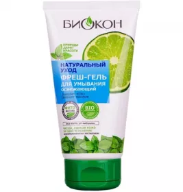 *Фреш-гель Біокон Нат. Догляд для вмивання освіжаючий 150мл