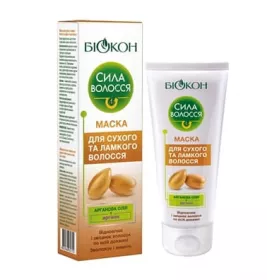 *Маска Біокон Сила Волосся для сухого та ламкого волосся 215мл