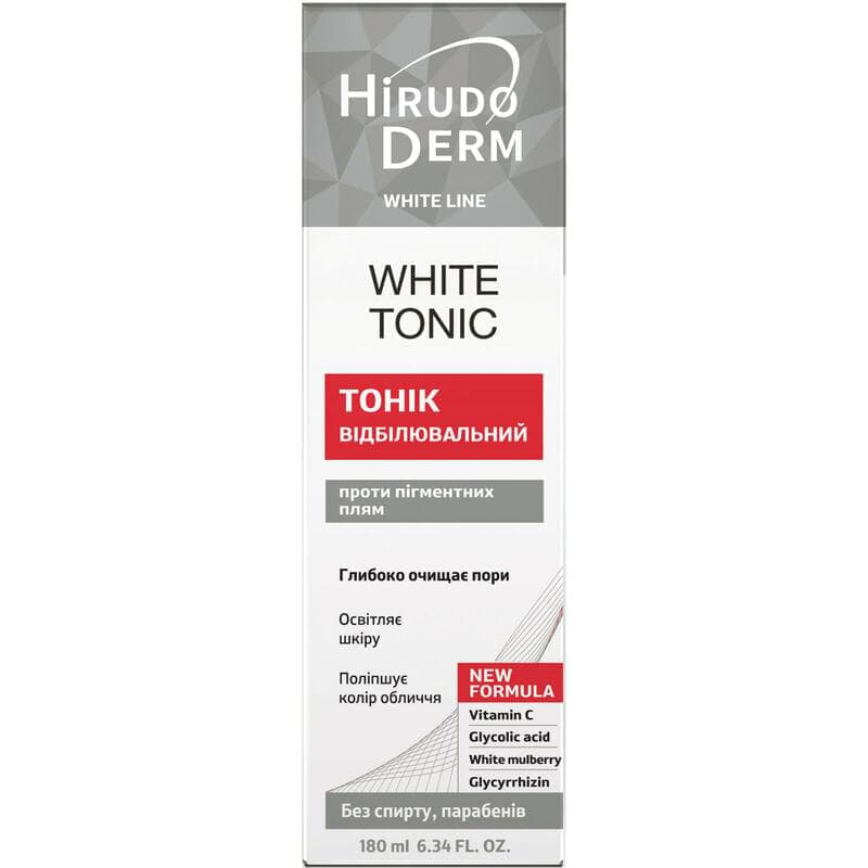 *Тонік Hirudo Derm White Line відбілюючий для обличчя 180мл