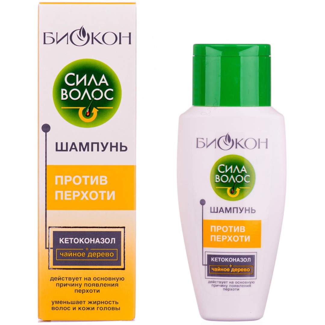 *Шампунь Біокон Сила Волос проти лупи 150мл