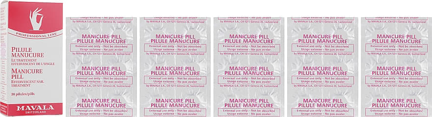 *Mavala90611 Таблетки д/маникюрной ванночки Manicure Pill