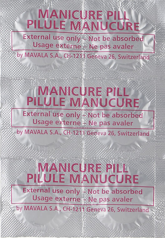 *Mavala90611 Таблетки д/маникюрной ванночки Manicure Pill