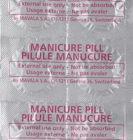 *Mavala90611 Таблетки д/маникюрной ванночки Manicure Pill