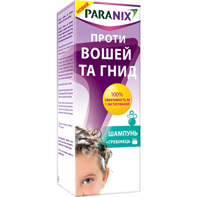 Паранікс шампунь протипедикульозний 200 мл