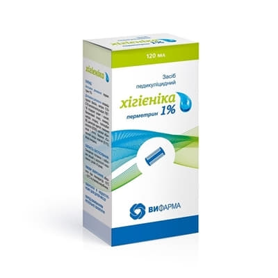 Хігієніка засіб педикуліцидний фл.120мл