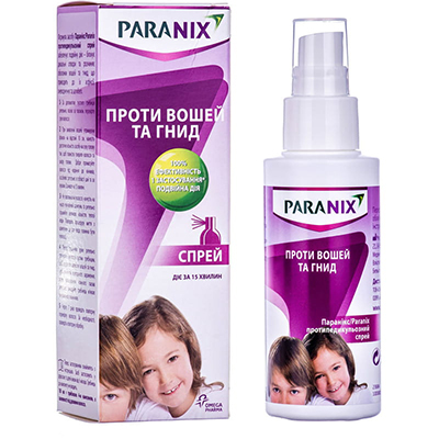 Паранікс спрей від вошей і гнид 100мл фл.
