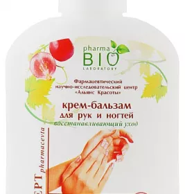 *Крем-бальзам Pharma Bio для рук і нігтів Відновлювальний догляд 120 мл