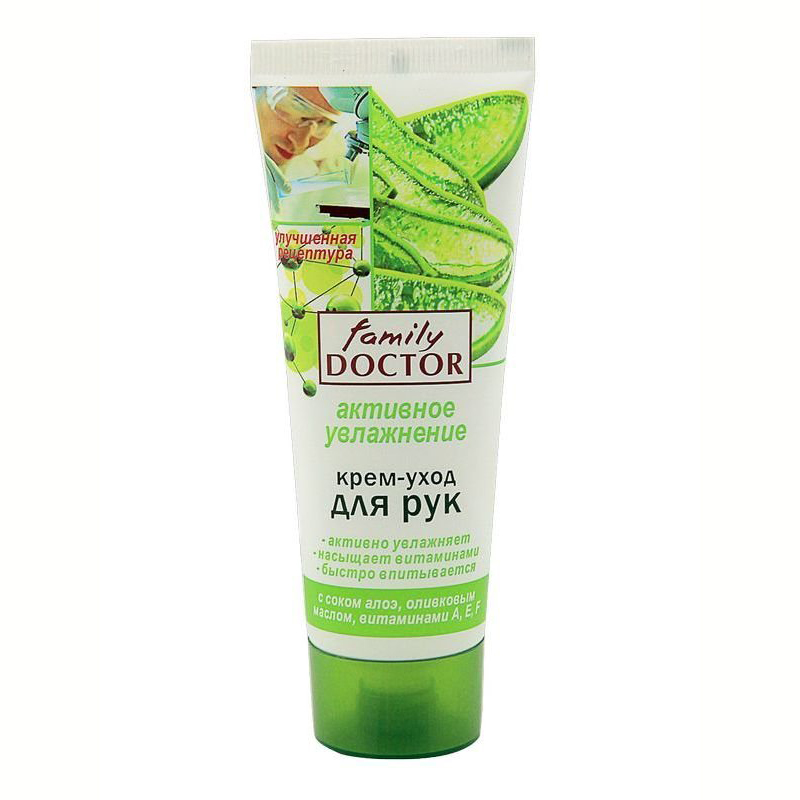 *Крем-уход Family Doctor для рук Активное увлажнение 75 мл *Крем-уход Family Doctor для рук Активное увлажнение 75 мл