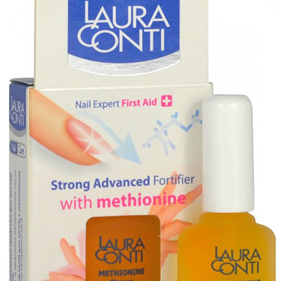 *Засіб Laura Conti догляд за нігтями Сильний міцний зміцнювач з метіоніном