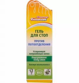 *Гель Доктор Біокон від потовиділення для стоп 75мл