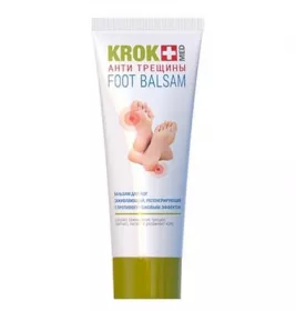 Бальзам Крок Мед анти тріщини для ніг загоюючий 75 мл