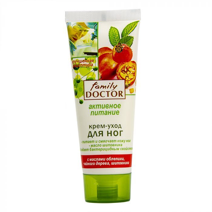 *Крем-догляд Family Doctor для ніг Активне живлення 75 мл