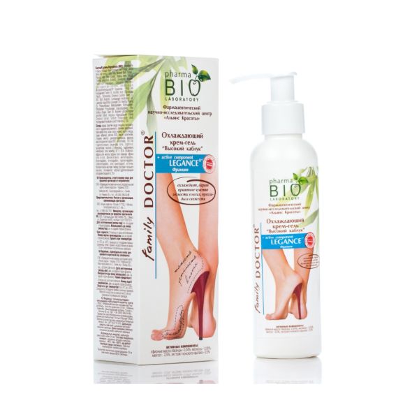 Крем-гель Pharma Bio охолоджуючий Високий підбор 120 мл