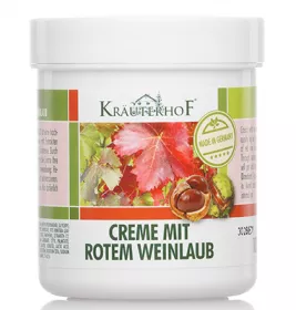 *Крем Krauterhof для ніг з екстрактом листя Червоного винограду 100 мл