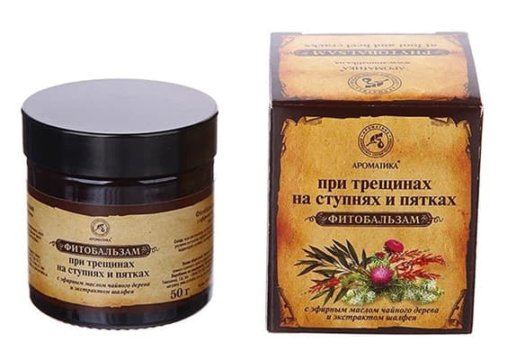 *Фітобальзам Ароматика при тріщинах на ступнях 50г