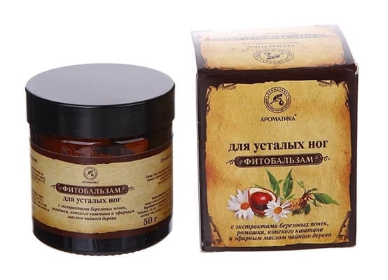 *Фітобальзам Ароматика для усталих ніг 50г