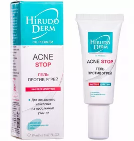 *Гель Hirudo Derm Oil Problem Acne Stop 19мл