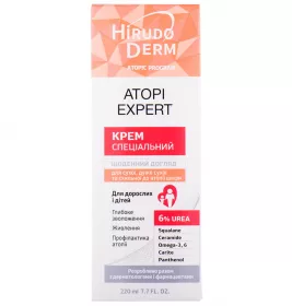 *Крем Hirudo Derm Аtopi Expert спец. д/схильної до атопії шкіри 220мл