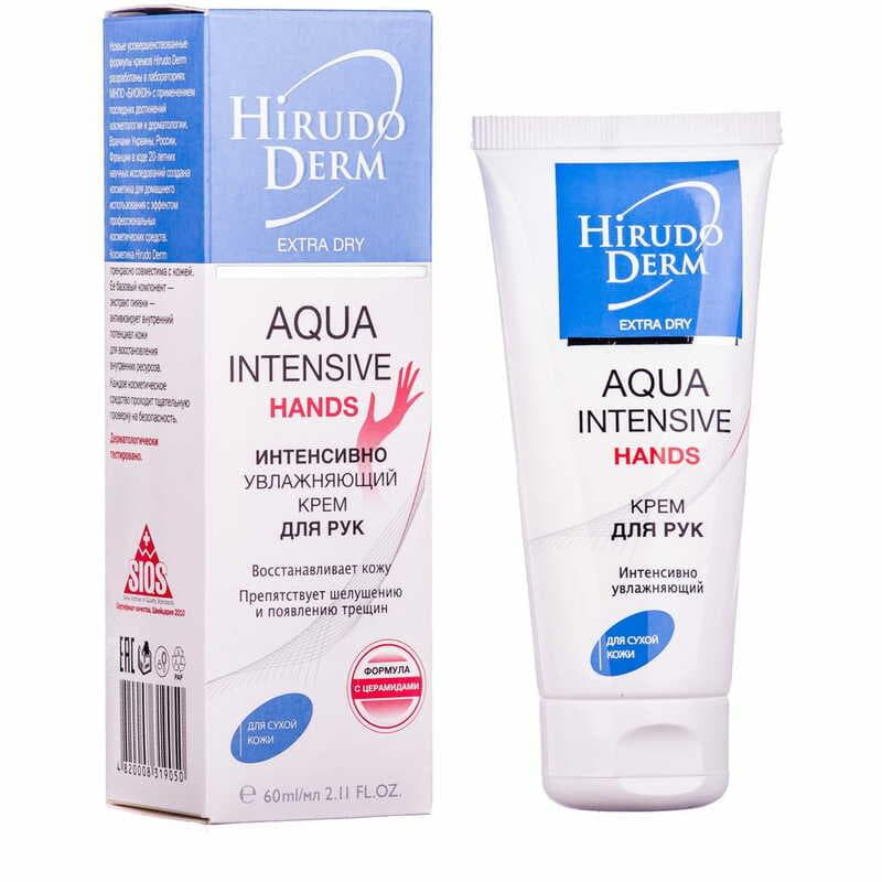 *Крем Hirudo Derm Extra dry Aqua-Intensive д/рук интен.увл.60мл *Крем Hirudo Derm Extra dry Aqua-Intensive д/рук интен.увл.60мл