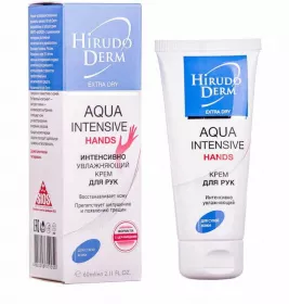 Крем Hirudo Derm Extra dry Aqua-Intensive д/рук інтен.звол.60мл