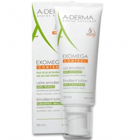 Молочко А-Дерма Екзомега Пом'якшувальне для атопічної шкіри обличчя та тіла 200мл