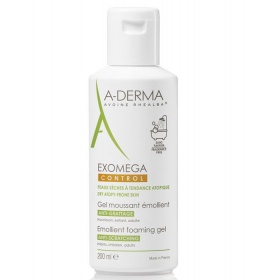 *Гель А-Дерма Екзомега помякшуючий для атопічної шкіри обличчя та тіла 200 мл