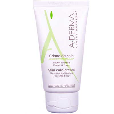 *Крем А-Дерма для щоденного догляду за подразненою шкірою обличчя та тіла 50 мл