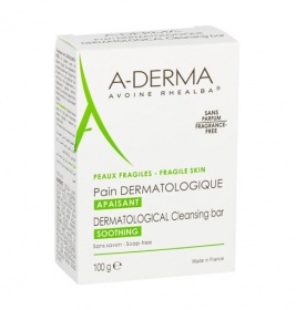 Мило А-Дерма дерматологічне з екстрактом вівса 100г