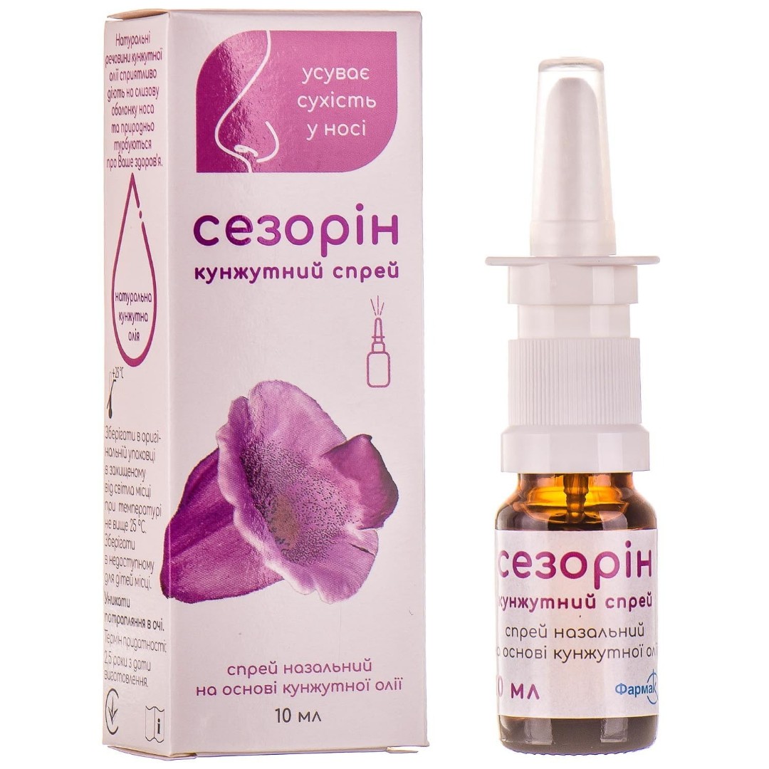 Сезорін кунжутний спрей  фл. 10 мл №1