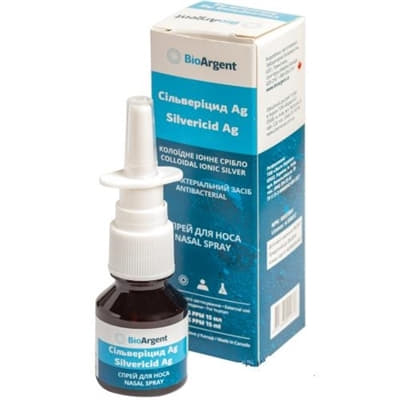 Сільверіцид Ag спрей 15мл