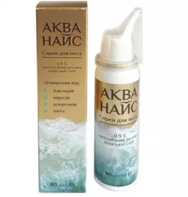 Аква Найс спрей д/носа засіб гіг.-проф.80мл