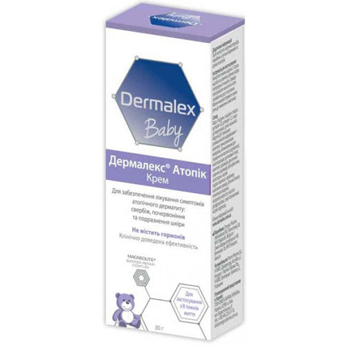 *Дермалекс ATOPIC крем при экземе 30г *Дермалекс ATOPIC крем при экземе 30г