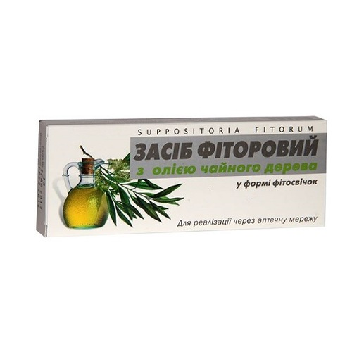 *Фітосвічки Фіторові з олією чайного дерева №10