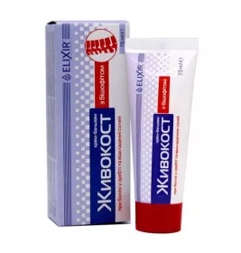 Крем-бальзам Еліксир Живокіст з бішофітом 75 мл
