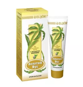 Крем-бальзам Еліксир Золотой Вус з екстрактом окопника 75 мл