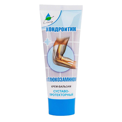 Крем-бальзам Еліксир Хондроітин з глюкозаміном 75 мл