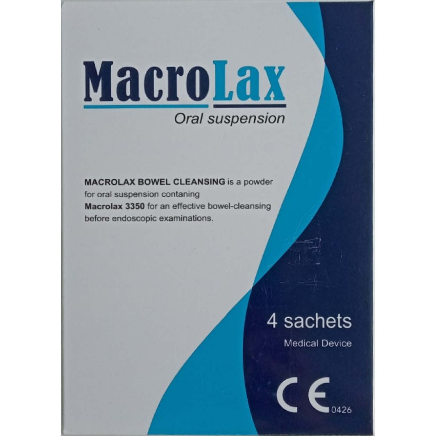 МАКРОЛАКС, порошки для оральної суспензії з поліетиленгліколем та мінералами №4