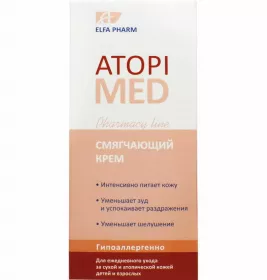 Крем Ельфа Atopi Med Пом'якшувальний 150мл
