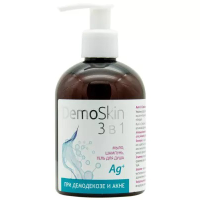 Демоскін мило для обличчя та тіла 280 мл